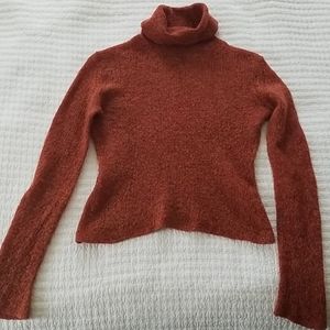 Free people orange sweater like top